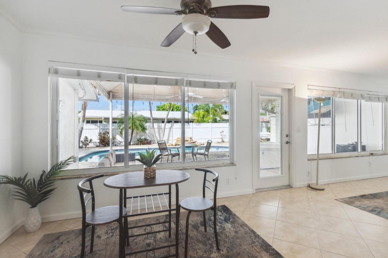 Chic Fort Lauderdale House With Private Pool Ngoại thất bức ảnh