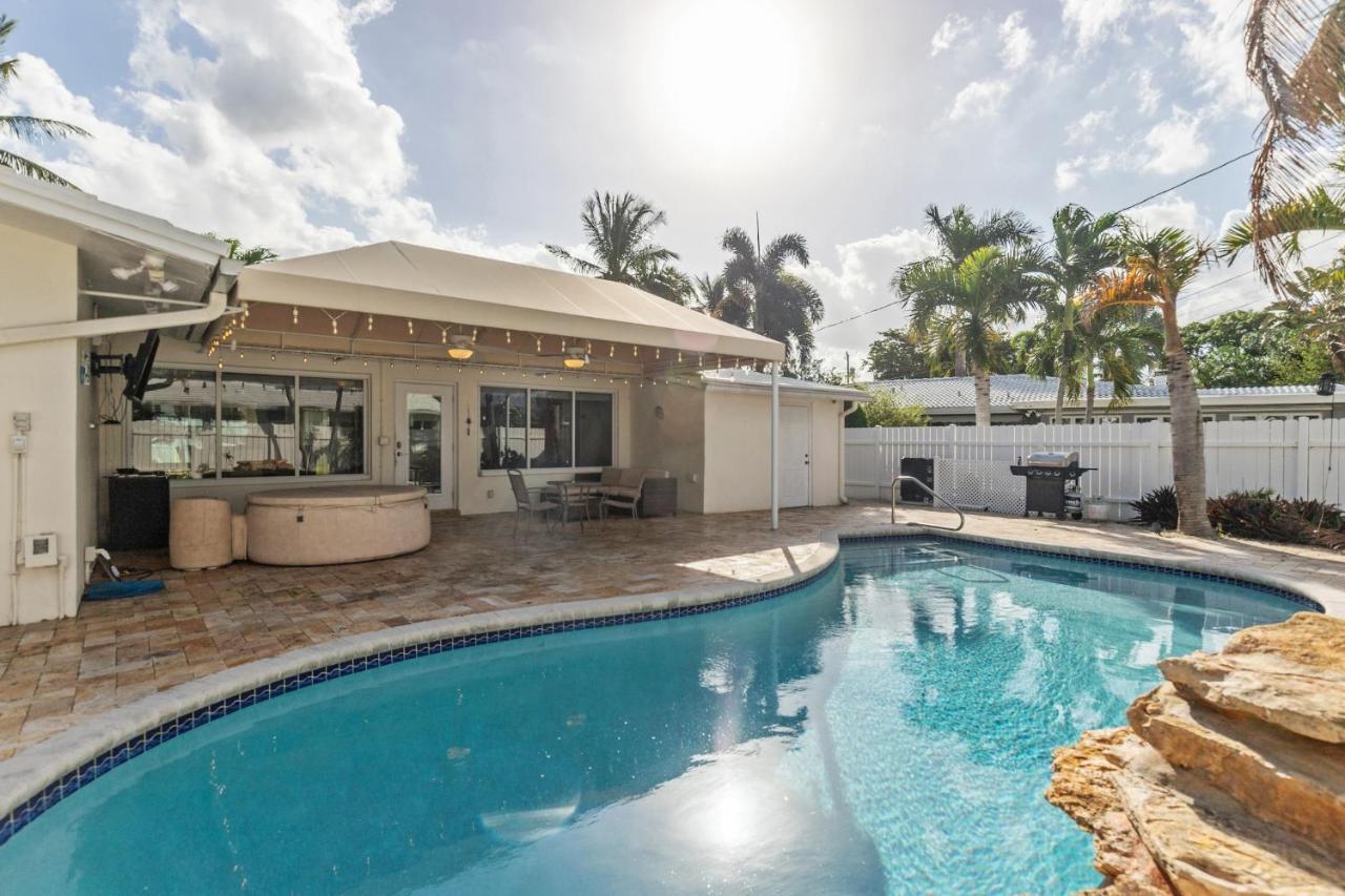 Chic Fort Lauderdale House With Private Pool Ngoại thất bức ảnh